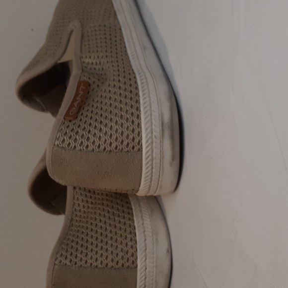 Gant Frank Men\'s Size 8 Loafers. Tan Knit Slip Ons. main image 5